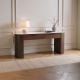 Como 2 Drawer Hall Table - Walnut