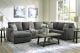 Edenfield 6 Seater LAF Chaise Corner Suite - Charcoal
