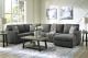 Edenfield 6 Seater RAF Chaise Corner Suite - Charcoal