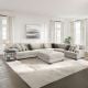 Harbor 6 Seater Corner Lounge Suite + Ottoman
