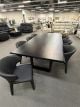 Xenia 2700 with 8x Boris Black Dining Chairs