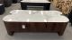 Clearance - Como 3 Door Ent Unit - Walnut - Ceramic Top