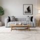 Langham 3 Seater Sofa - Grey