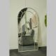 Segmented Arch Mirror - Champagne - MT035