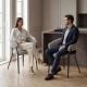 Monza Dining Chair - Grey & Black