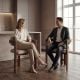 Raymond Dining Chair - Walnut & Beige