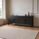 Ripple 2200 Buffet - 4 Door - Black