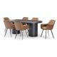 Ripple 2100 Dining Table - 2255 - Black