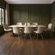 Riviera 1600-2000 Extension Table + 8 Grey Polly Chairs