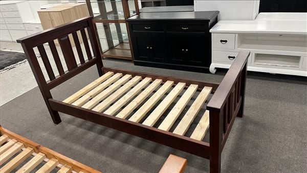Clearance - Andy Single Bed - Mahogany