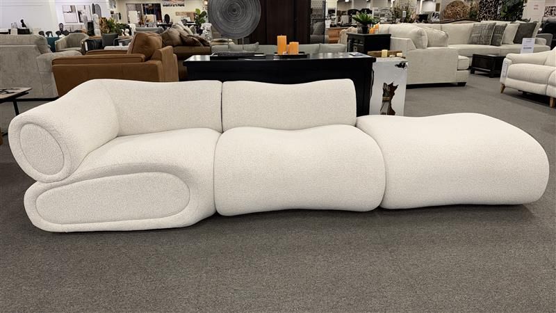 Clearance - Space Collection - 3 Piece Sectional Lounge Suite