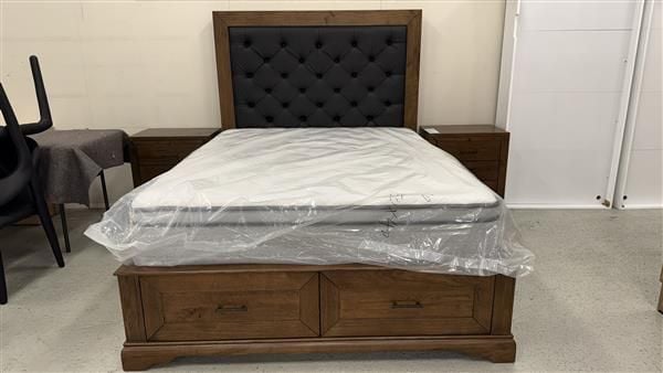 Clearance - Karratha Queen Bed With 2x Bedsides