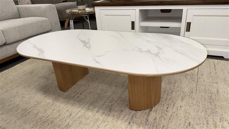 Clearance - Sorrento 1400 Oval Coffee Table