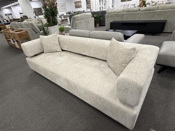 Clearance - Santorini 3 Seater - Latte