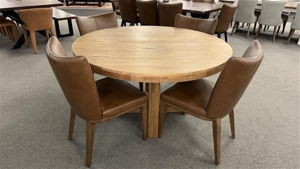 Clearance - Kildare 1400 Dining Table + 4x Berlin Dining Chairs