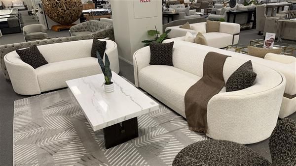 Clearance - Salina 3 + 2 Seater Sofa Suite