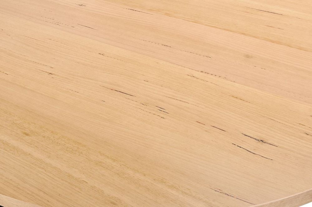 Ripple 1400 Round Dining Table - Messmate