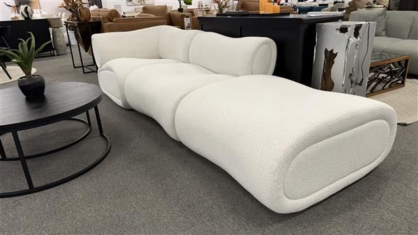 Clearance - Space Collection - 3 Piece Sectional Lounge Suite