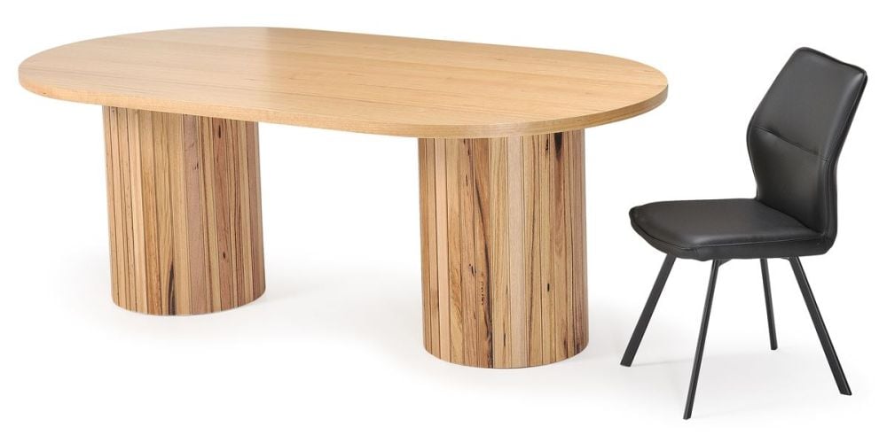 Ripple 2100 Dining Table - Messmate