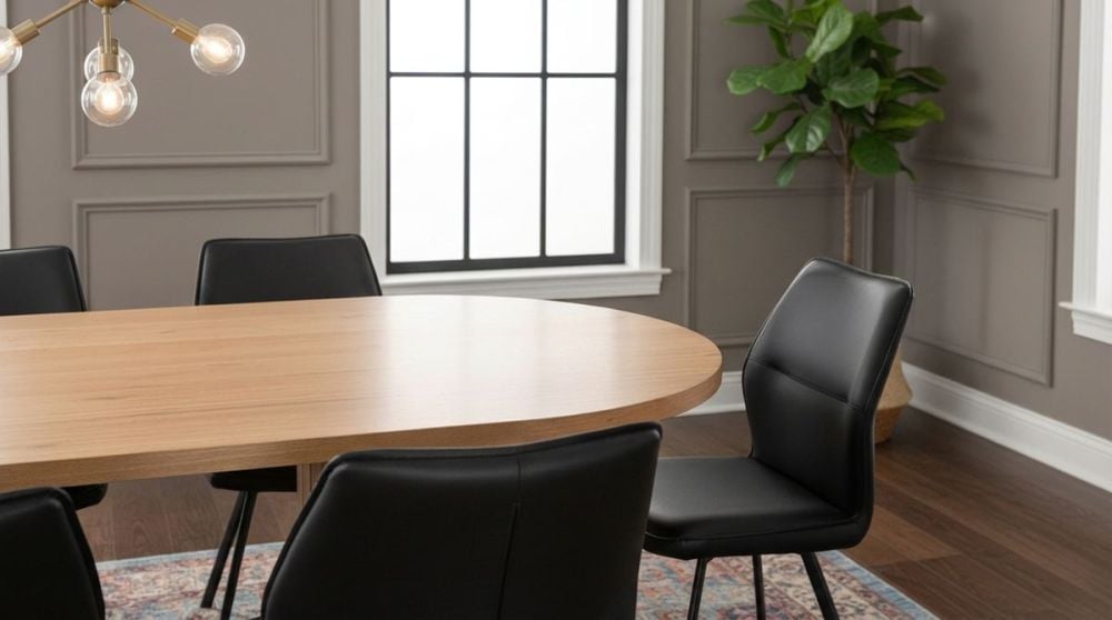 Ripple 2100 Dining Table - Messmate