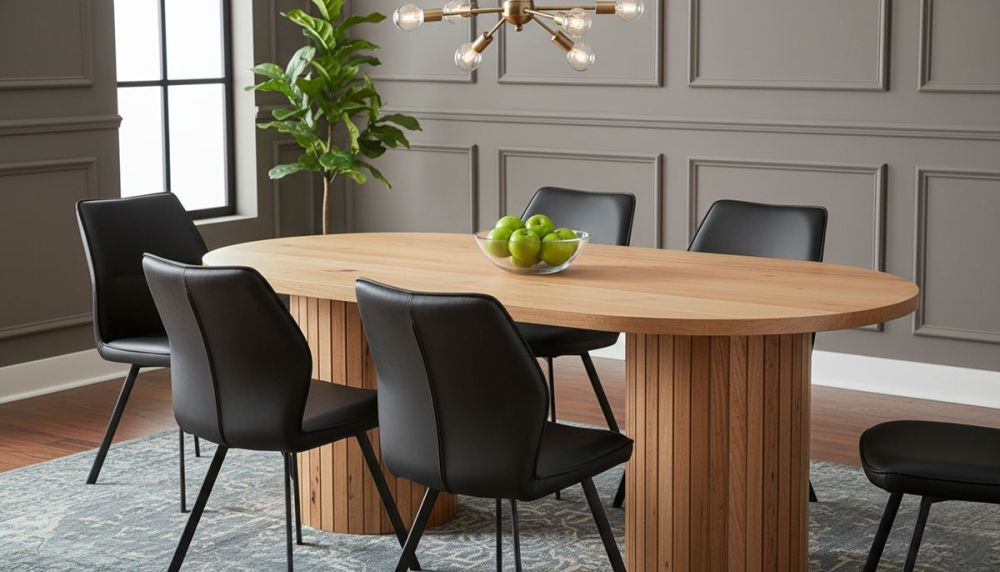 Ripple 2100 Dining Table - Messmate