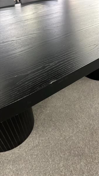 Clearance - Ripple 2100 dining table with 6x Bergen Chairs