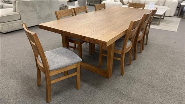 Clearance - Kildare 2600 Dining Table & 8X Kildare Dining Chairs