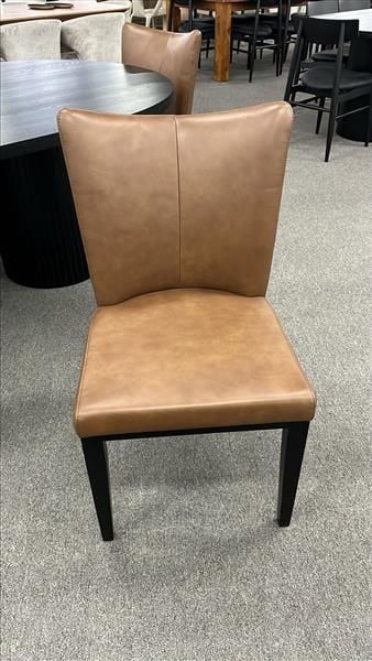 Clearance - Ripple 2400 Dining Table + 8 Vintage Brown Berlin Chairs