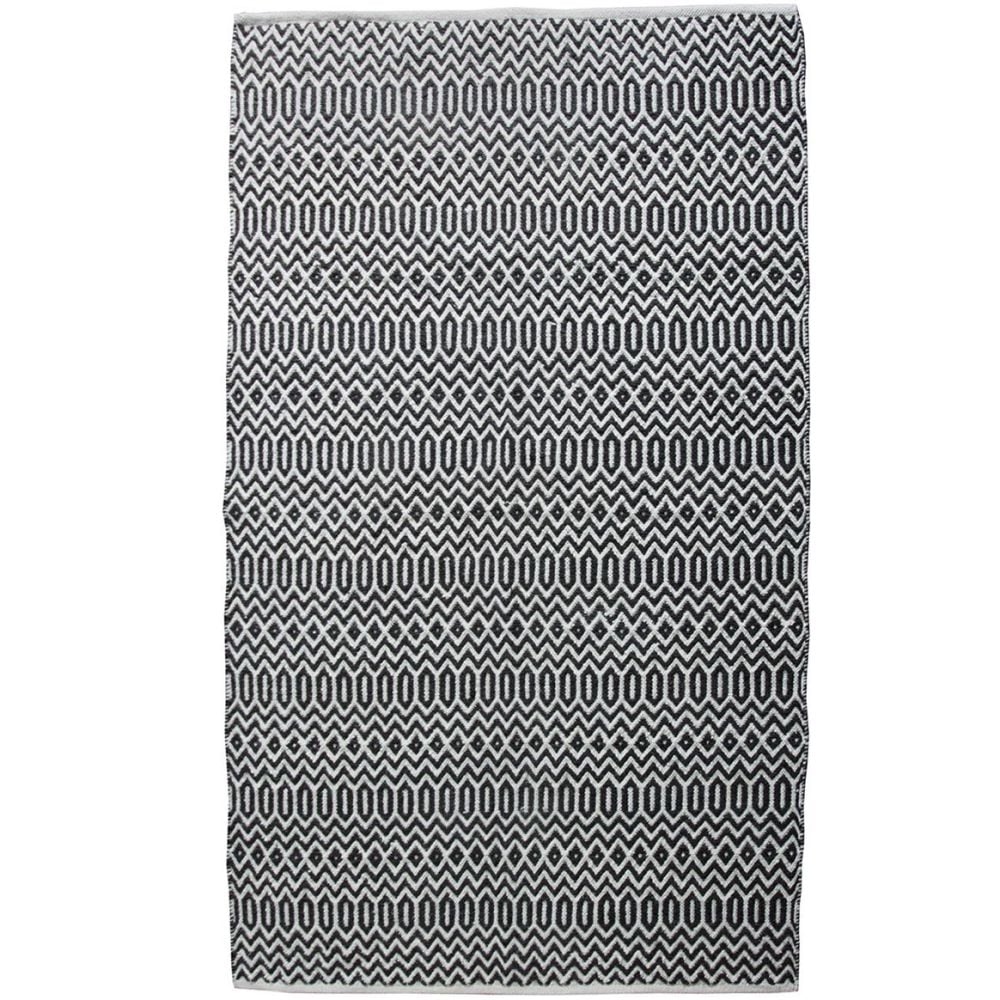 Callao 2300 Rug - Black & Cream
