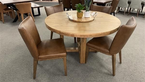 Clearance - Kildare 1400 Dining Table + 4x Berlin Dining Chairs