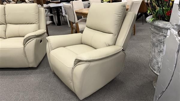 Clearance - London Electric Recliner 2 Seater + 2x Armchair's