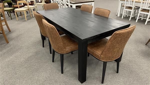 Clearance - Paris 1900 dining Table 6 x Tennant Creek Dining Chairs