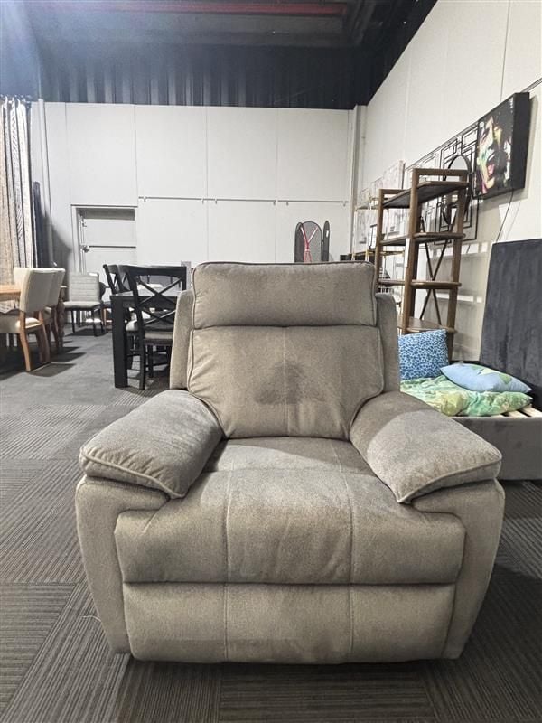 Limited Stock - Flynn 3 seater + 2x Armchair Electric Recliners