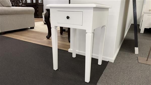 Limited stock - M Java Square Side Table - White