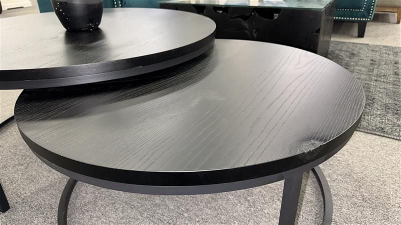 Clearance - Zara Nest of Table - Black