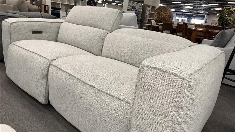 Clearance - Marko 2 Seat Recliner - Shale - Electric