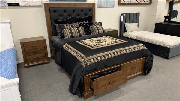 Clearance - Karratha Queen Bed + 2 Bedside Tables