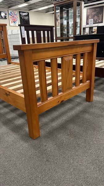 Andy Single Bed - Walnut