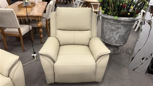 Clearance - London Electric Recliner 2 Seater + 2x Armchair's
