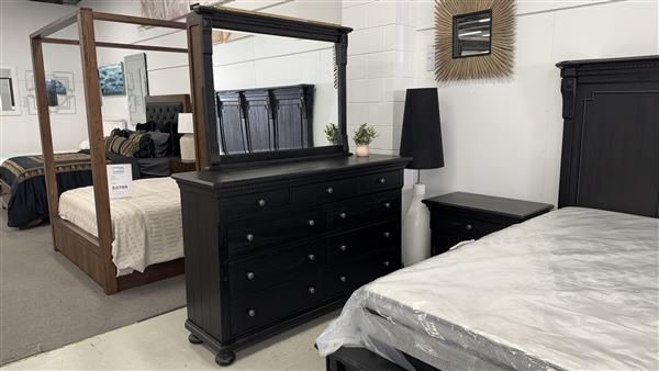 Clearance - Cayden King Bedroom Suite - Mountain Ash