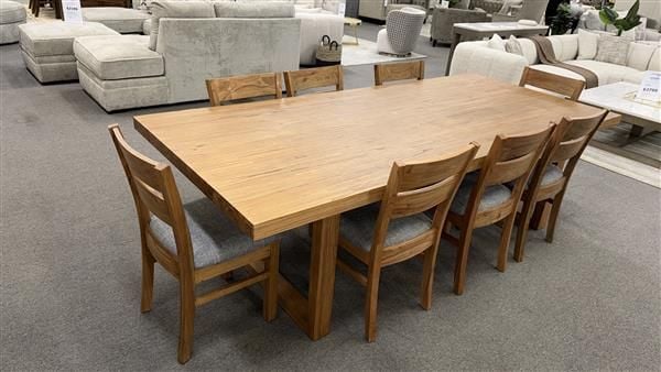 Clearance - Kildare 2600 Dining Table & 8X Kildare Dining Chairs