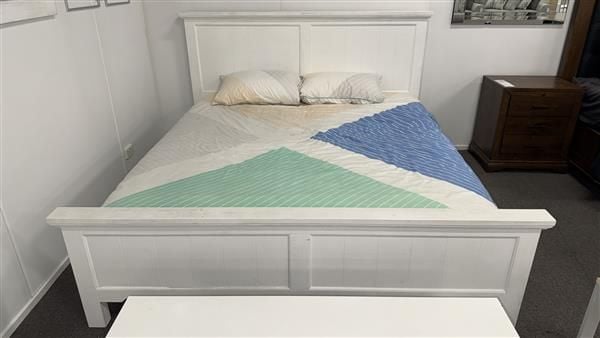 Limited Stock - Paris King Bed - White