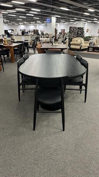 Clearance - Ripple 2100 dining table with 6x Bergen Chairs