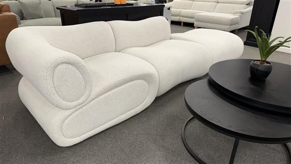 Clearance - Space Collection - 3 Piece Sectional Lounge Suite