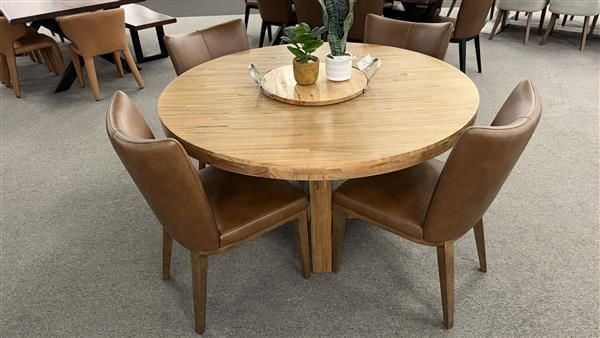 Clearance - Kildare 1400 Dining Table + 4x Berlin Dining Chairs