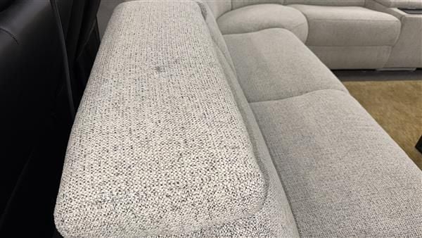Clearance - Alpha Collection 5-Seater Corner Electric Power Recliners - Wheat