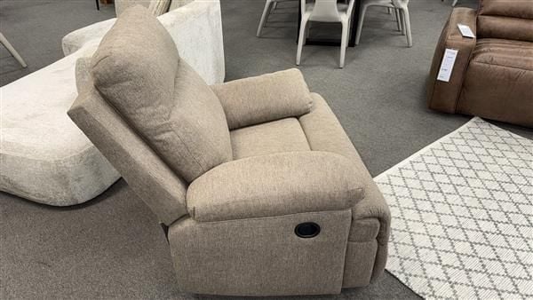 Clearance - Tarrant Manual Recliner - Mocha
