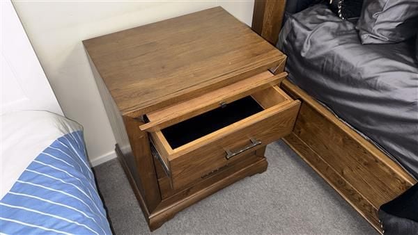 Clearance - Karratha Queen Bed + 2 Bedside Tables