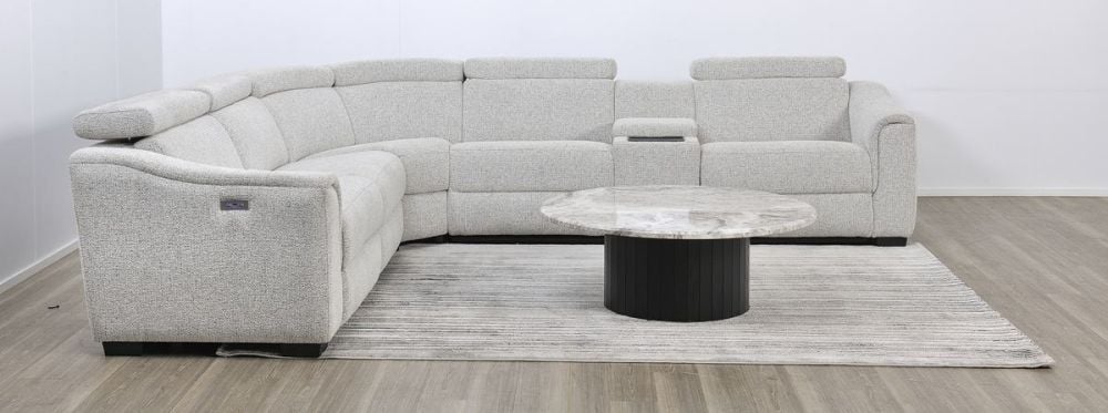 Alpha 5 Seater Corner Recliner Suite