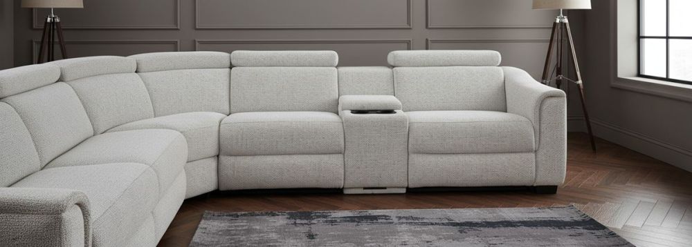 Alpha 5 Seater Corner Recliner Suite